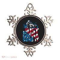 Just Gonna Send It Gift Patriotic American Flag Quad Atv Gift Ornament thumb 0