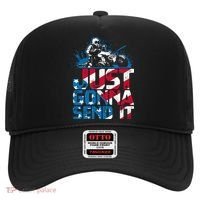 Just Gonna Send It Gift Patriotic American Flag Quad Atv Gift Hat thumb 0