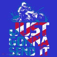 Just Gonna Send It Gift Patriotic American Flag Quad Atv Gift Sweatshirt thumb 3