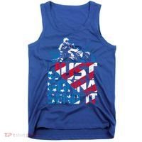 Just Gonna Send It Gift Patriotic American Flag Quad Atv Gift Tank Top thumb 0