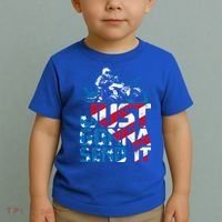 Just Gonna Send It Gift Patriotic American Flag Quad Atv Gift Toddler T-Shirt thumb 2