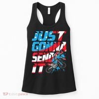 Just Gonna Send It Dirt Bike MX Biker Rider Motocross Women's Tank Top thumb 0