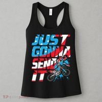Just Gonna Send It Dirt Bike MX Biker Rider Motocross Women's Tank Top thumb 3