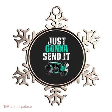 Just Gonna Send It Utv Side By Side Off Road 4x4 Mudding Atv Great Gift Ornament