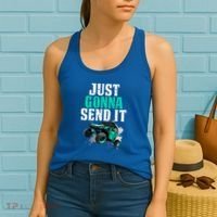 Just Gonna Send It Utv Side By Side Off Road 4x4 Mudding Atv Great Gift Women's Tank Top thumb 2