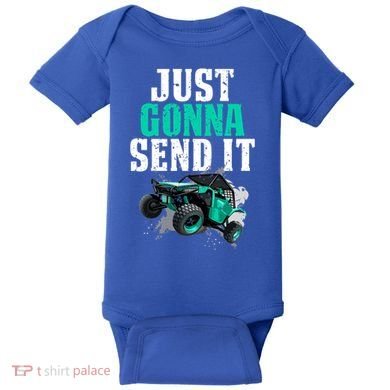 Just Gonna Send It Utv Side By Side Off Road 4x4 Mudding Atv Great Gift Baby Bodysuit