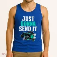 Just Gonna Send It Utv Side By Side Off Road 4x4 Mudding Atv Great Gift Tank Top thumb 3