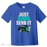 Just Gonna Send It Utv Side By Side Off Road 4x4 Mudding Atv Great Gift Toddler T-Shirt thumb 0