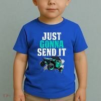 Just Gonna Send It Utv Side By Side Off Road 4x4 Mudding Atv Great Gift Toddler T-Shirt thumb 2