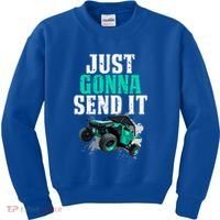 Just Gonna Send It Utv Side By Side Off Road 4x4 Mudding Atv Great Gift Kids Sweatshirt thumb 0