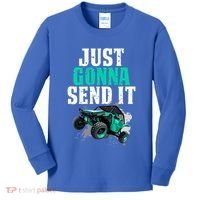 Just Gonna Send It Utv Side By Side Off Road 4x4 Mudding Atv Great Gift Kids Long Sleeve Shirt thumb 0