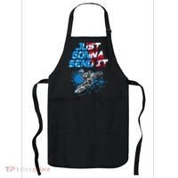 Just Gonna Send It Motocross Dirt Bike Tee Apron thumb 0