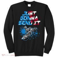 Just Gonna Send It Motocross Dirt Bike Tee Sweatshirt thumb 0