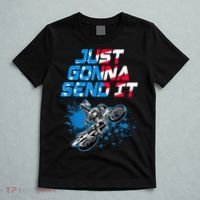 Just Gonna Send It Motocross Dirt Bike Tee T-Shirt thumb 5