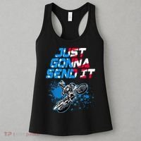 Just Gonna Send It Motocross Dirt Bike Tee Women's Tank Top thumb 3