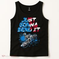 Just Gonna Send It Motocross Dirt Bike Tee Tank Top thumb 2