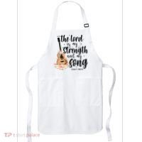 Jesus Guitar The Lord Is My Strength My Song Apron thumb 0