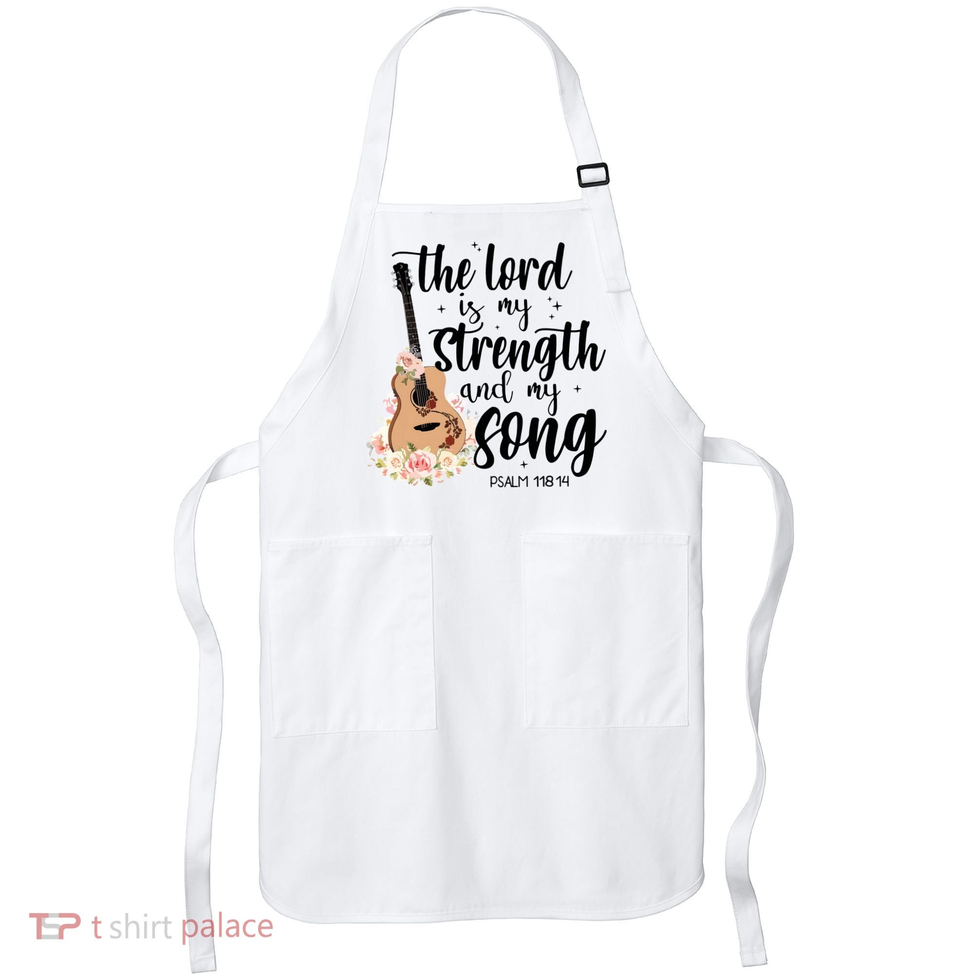 Jesus Guitar The Lord Is My Strength My Song Apron