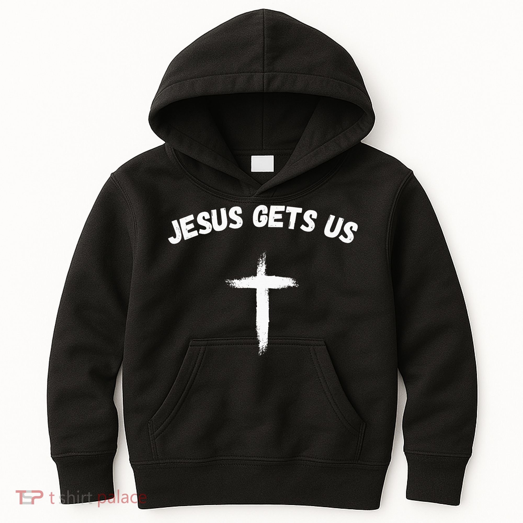 Jesus Gets Us He Understands Us Christian Kids Hoodie