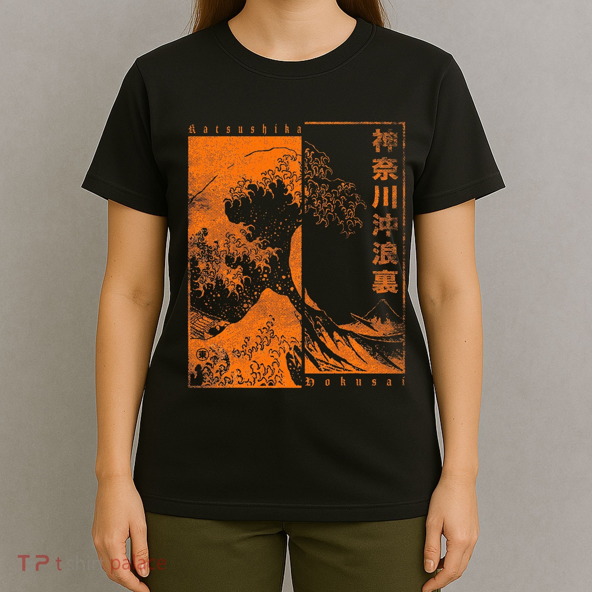 Japanese Great Wave Off Kanagawa Katsushika Hokusai T-Shirt