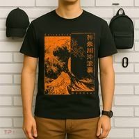 Japanese Great Wave Off Kanagawa Katsushika Hokusai T-Shirt thumb 6