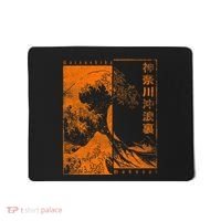 Japanese Great Wave Off Kanagawa Katsushika Hokusai Mousepad thumb 0