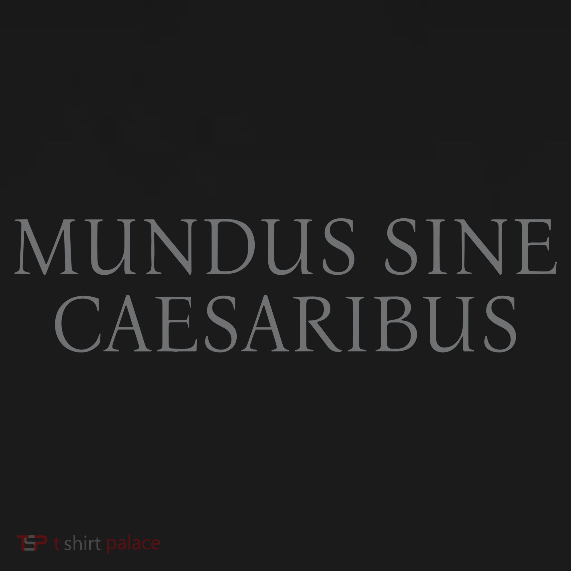 Jay Graber Wearing Mundus Sine Caesaribus T-Shirt