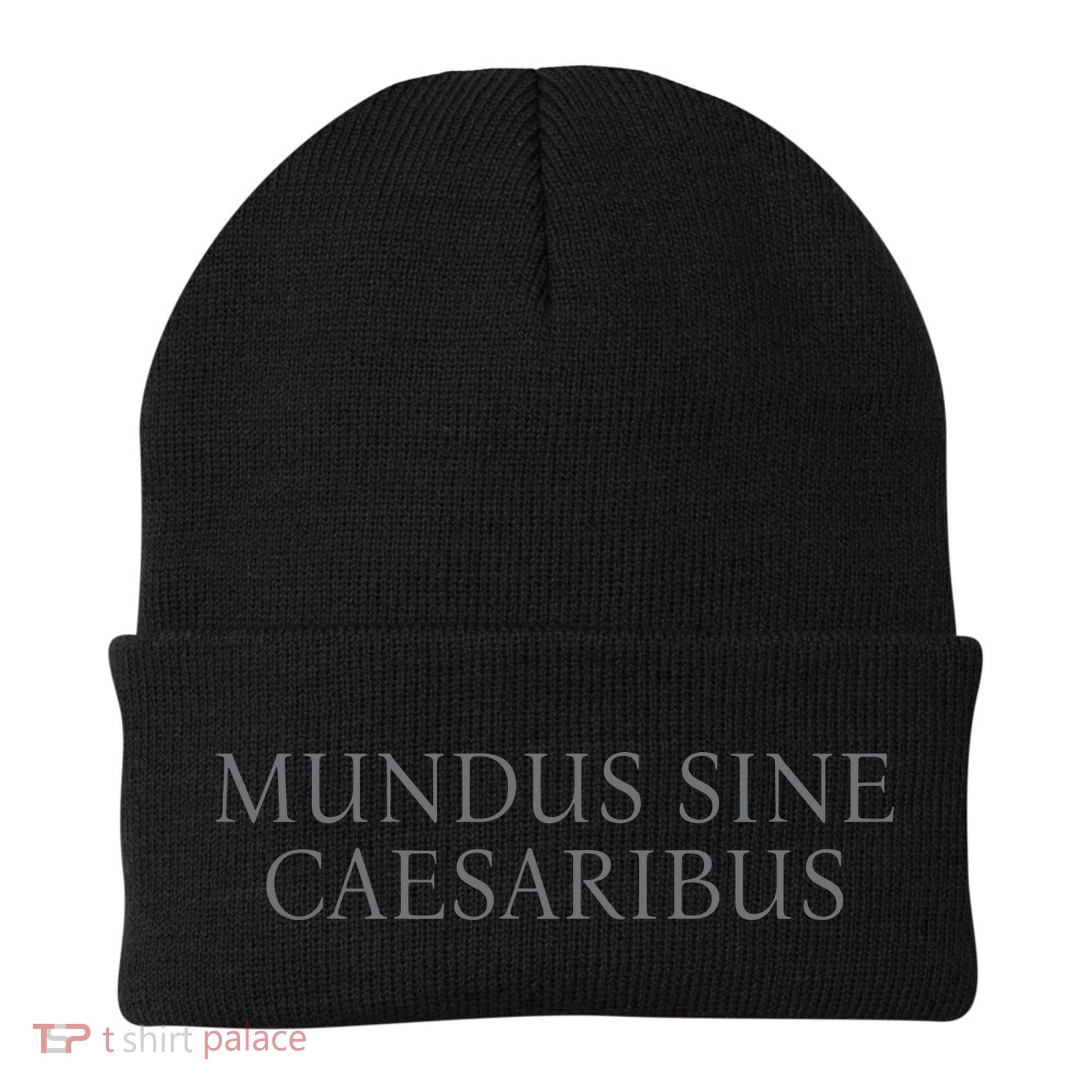 Jay Graber Wearing Mundus Sine Caesaribus Beanie
