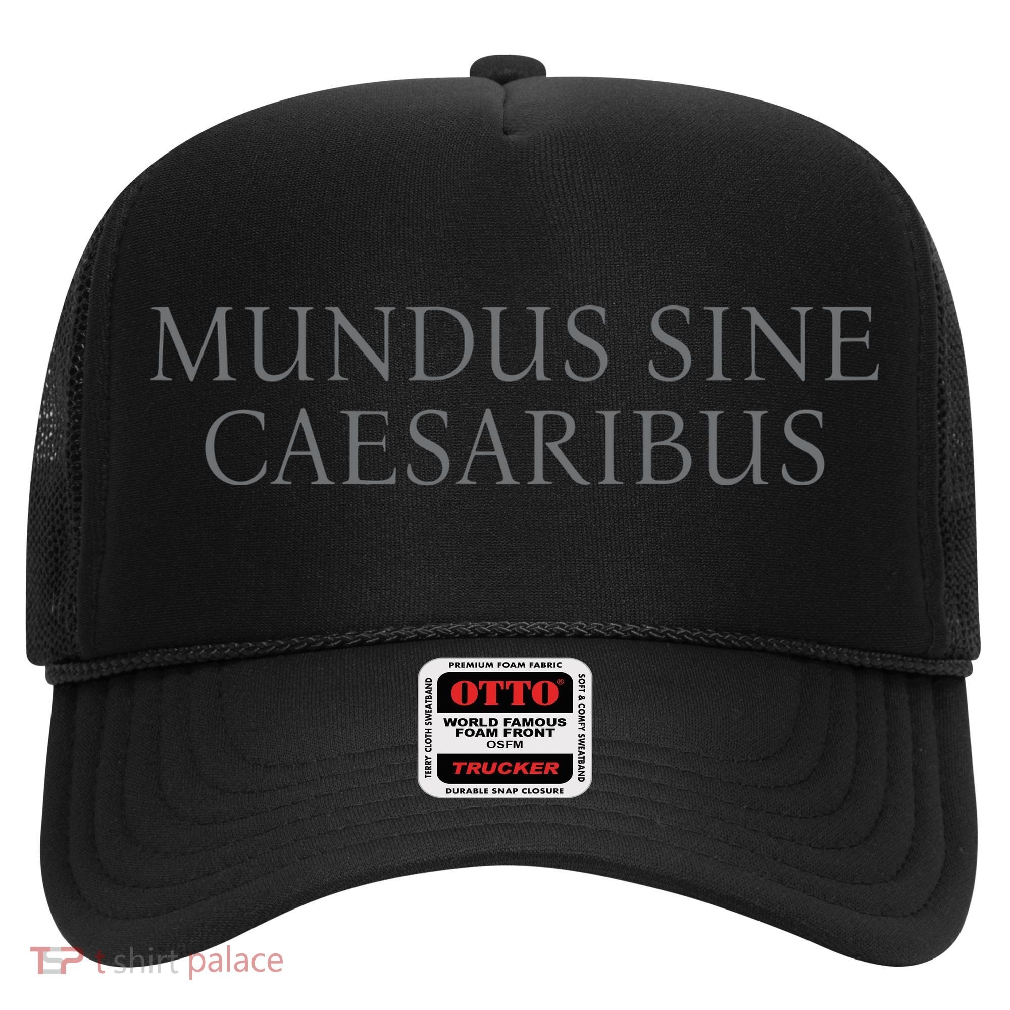 Jay Graber Wearing Mundus Sine Caesaribus Hat