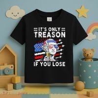 July George Washington 1776 It's Only Treason If You Lose Toddler T-Shirt thumb 3