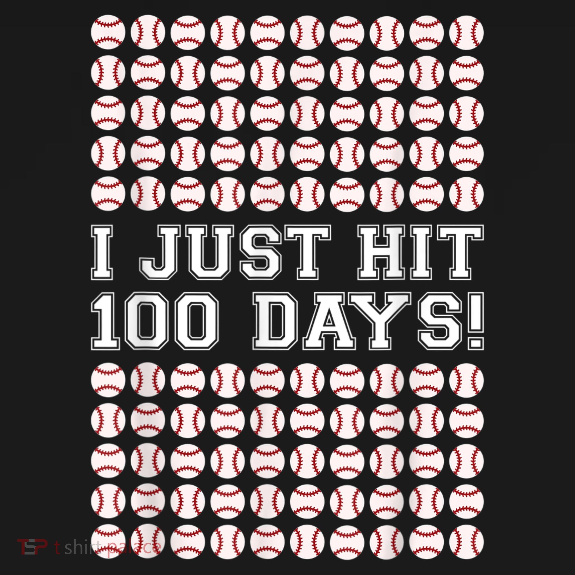 Just Hit 100 Days Of School Baseball Teacher Boys 100th Day Mousepad