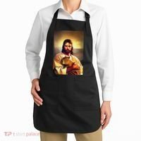 Jesus Holding A Capybara Apron thumb 2