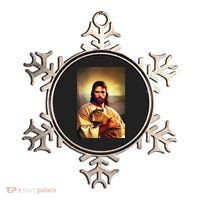 Jesus Holding A Capybara Ornament thumb 0