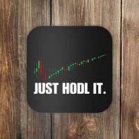 Just Hodl Bitcoin I Cool Btc Bitcoin Coaster thumb 0