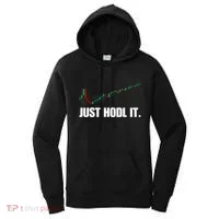 Just Hodl Bitcoin I Cool Btc Bitcoin Women's Hoodie thumb 0