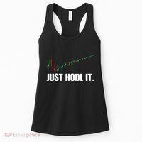 Just Hodl Bitcoin I Cool Btc Bitcoin Women's Tank Top thumb 0