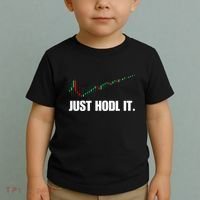 Just Hodl Bitcoin I Cool Btc Bitcoin Toddler T-Shirt thumb 2