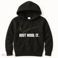 Just Hodl Bitcoin I Cool Btc Bitcoin Kids Hoodie thumb 0