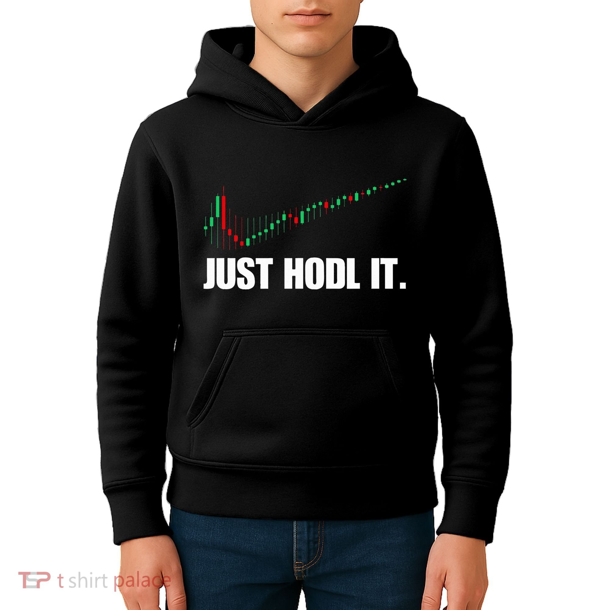 Just Hodl Bitcoin I Cool Btc Bitcoin Kids Hoodie