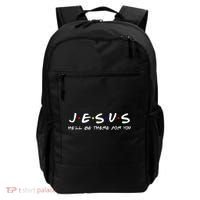 Jesus He'll Be There For You Christian Backpack thumb 0