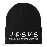 Jesus He'll Be There For You Christian Beanie thumb 0