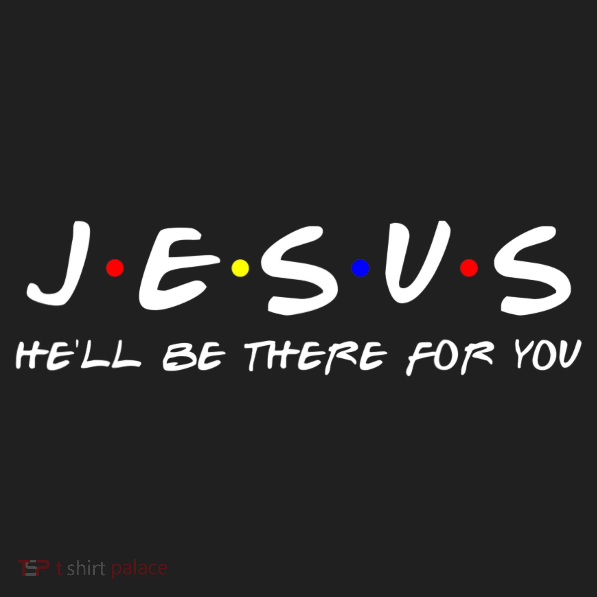 Jesus He'll Be There For You Christian Golf Towel