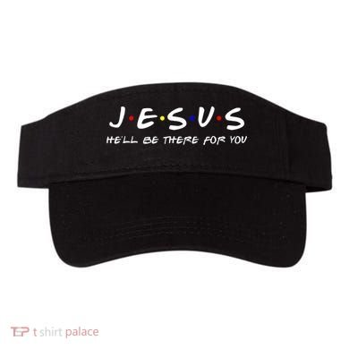Jesus He'll Be There For You Christian Visor