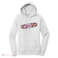Jesus Heals Bandaid Christian Faith Healing Bible Verse Women's Hoodie thumb 0