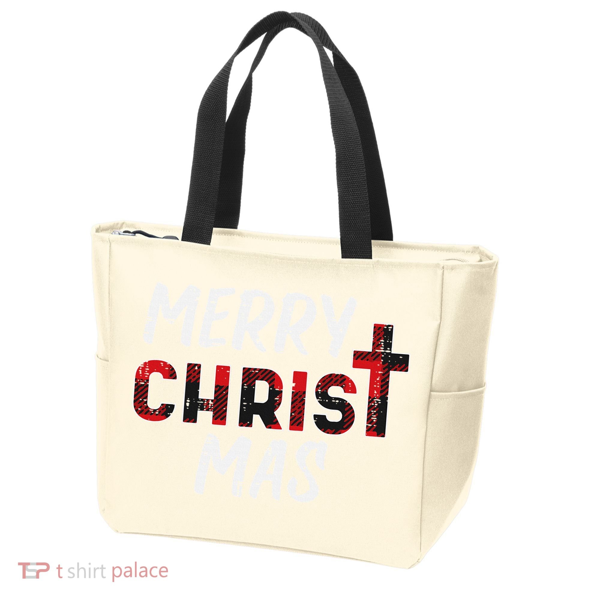 Joyful Holiday Celebration Christian Jesus Christmas Xmas Tote Bag