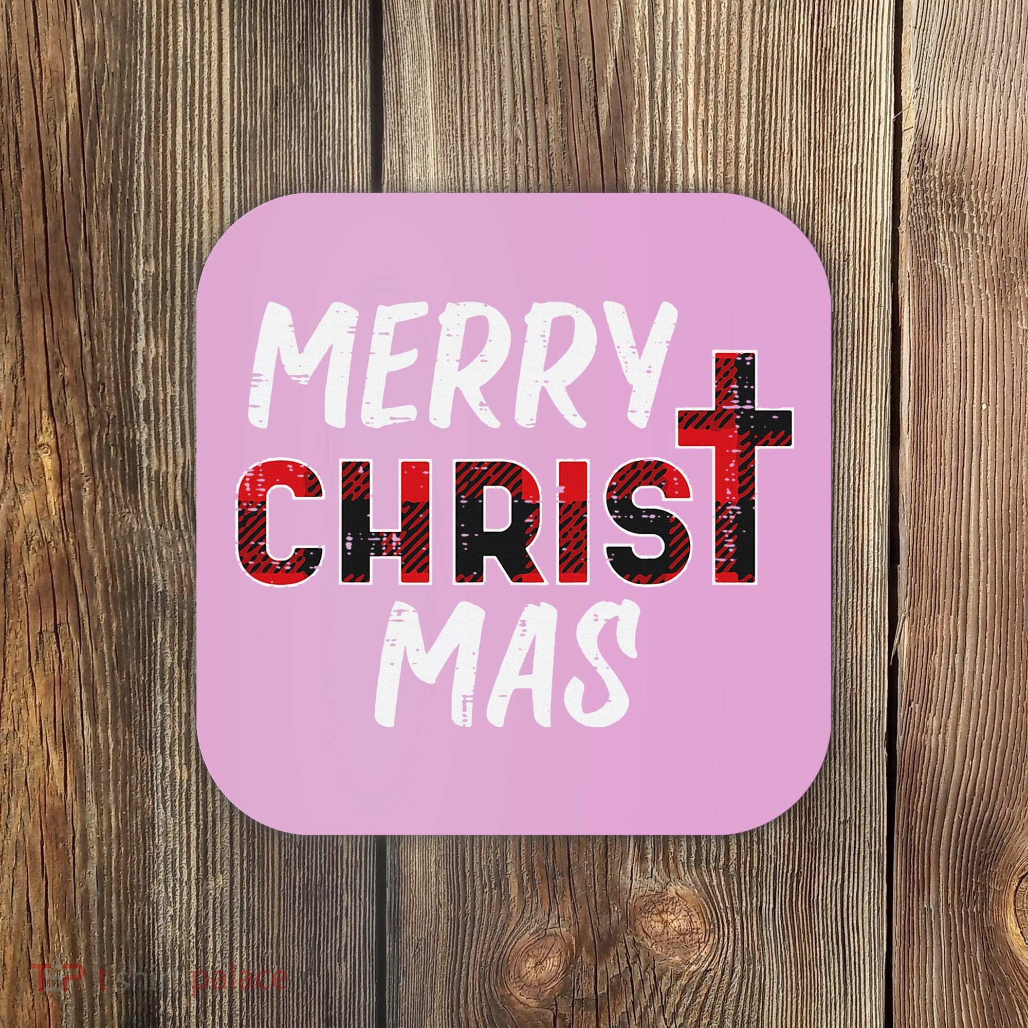 Joyful Holiday Celebration Christian Jesus Christmas Xmas Coaster