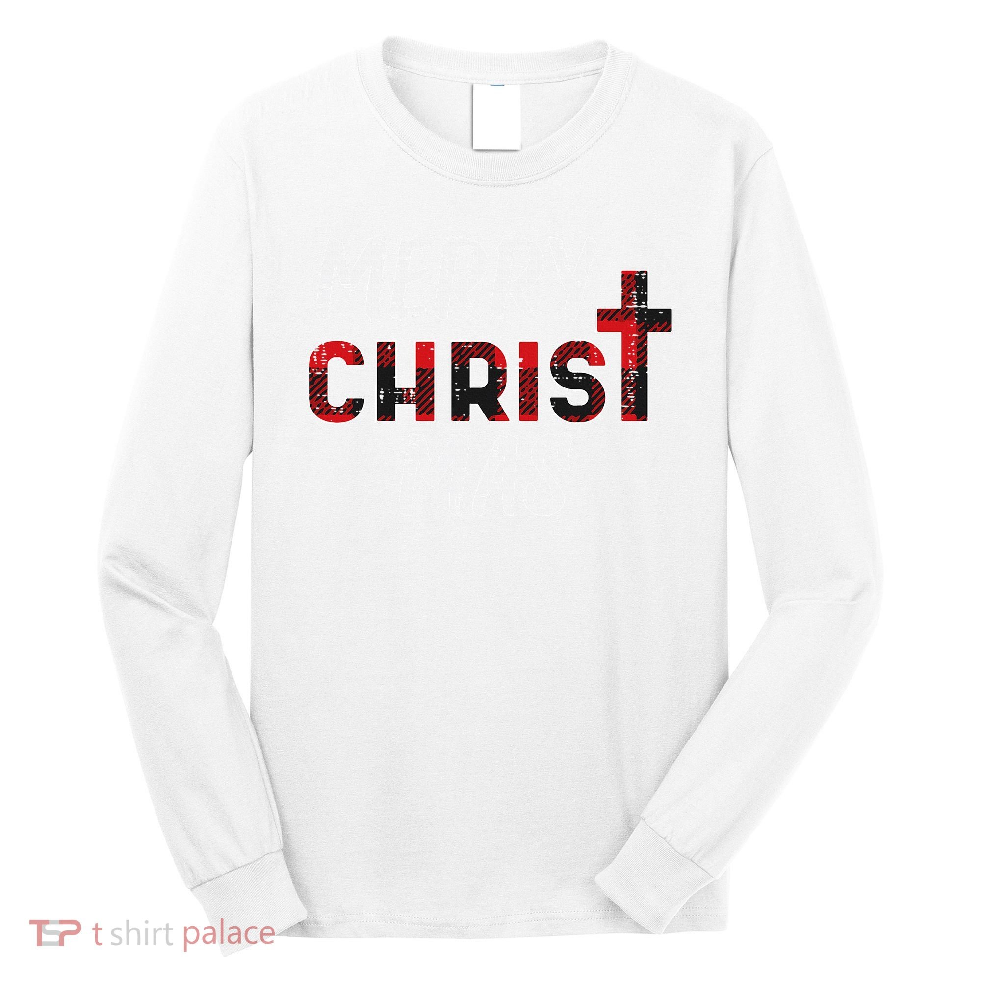 Joyful Holiday Celebration Christian Jesus Christmas Xmas Long Sleeve Shirt