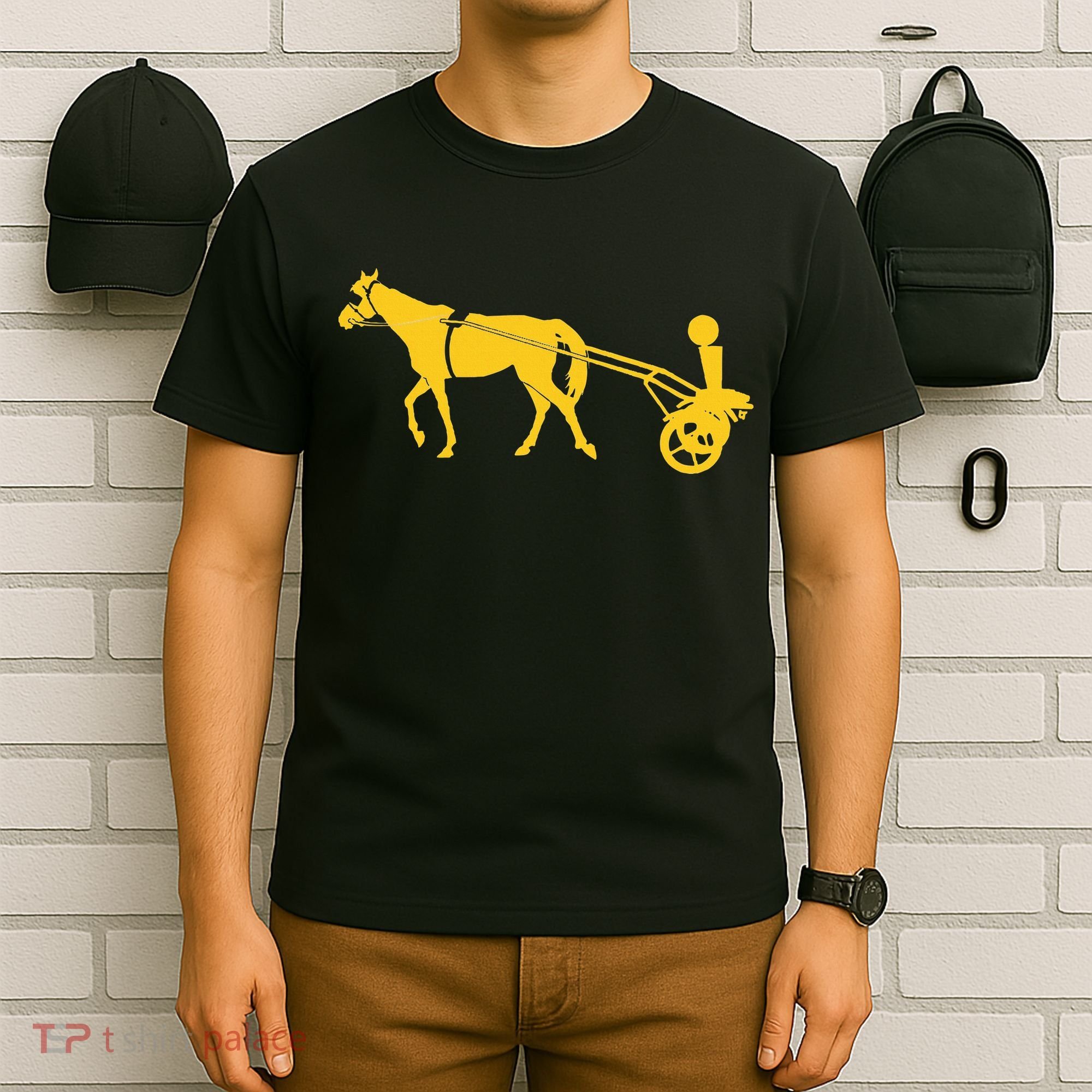 Joker Horse Cart Denver Basketball T-Shirt