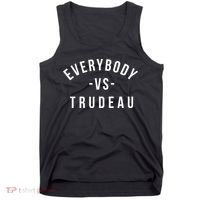 Jonathan Harvey Everybody Vs Trudeau Tank Top thumb 0