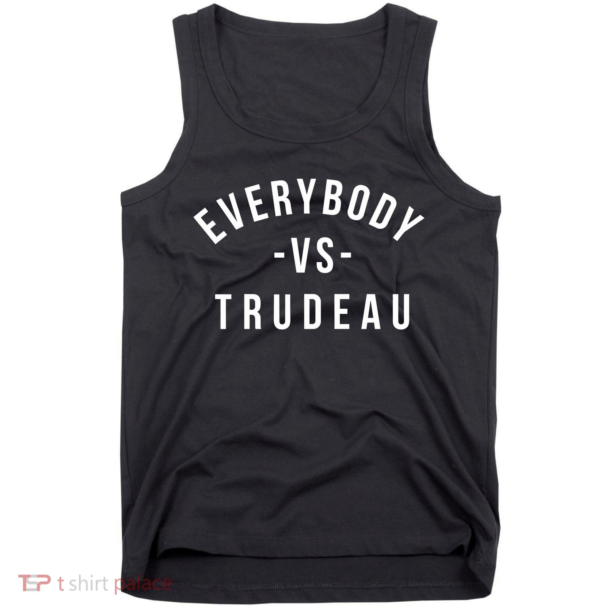 Jonathan Harvey Everybody Vs Trudeau Tank Top
